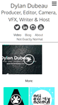 Mobile Screenshot of dylandubeau.com